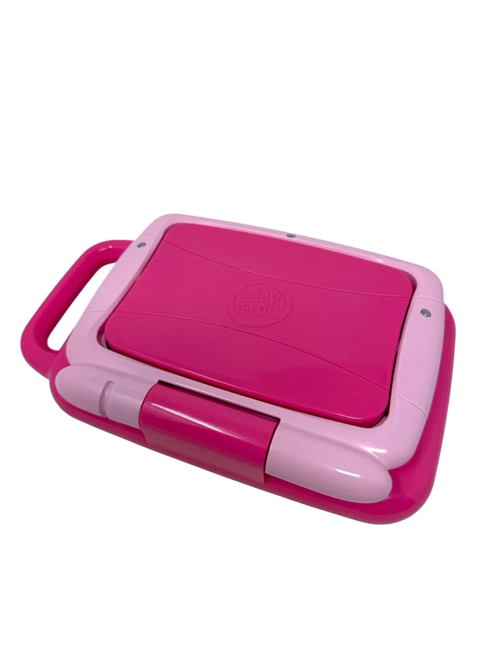 Leap Frog 2 in 1 Leaptop Touch Learning Educational  Kids Toy Pink Laptop EUC